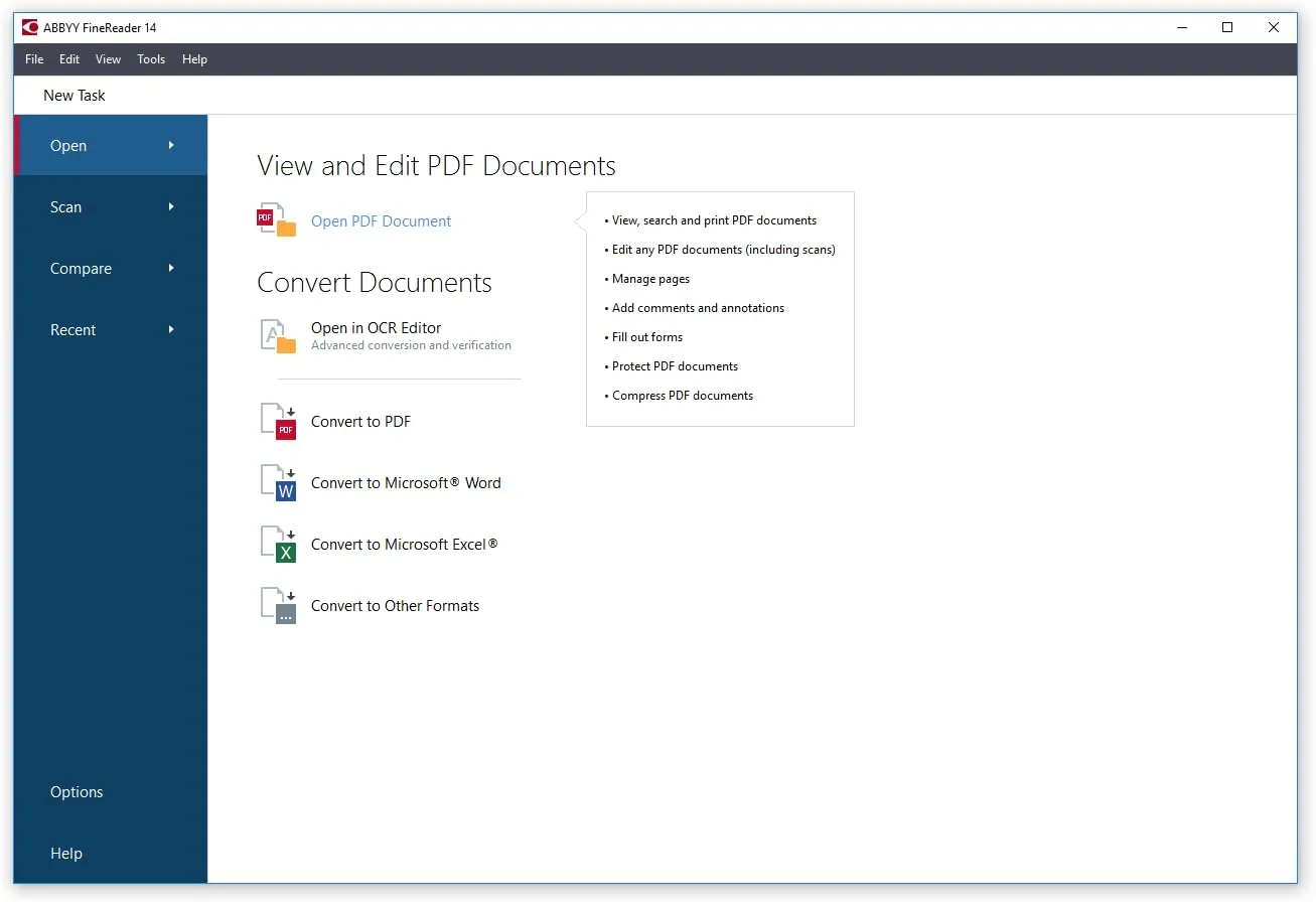 ABBYY FineReader 14 Standard Upgrade for PC [Download]