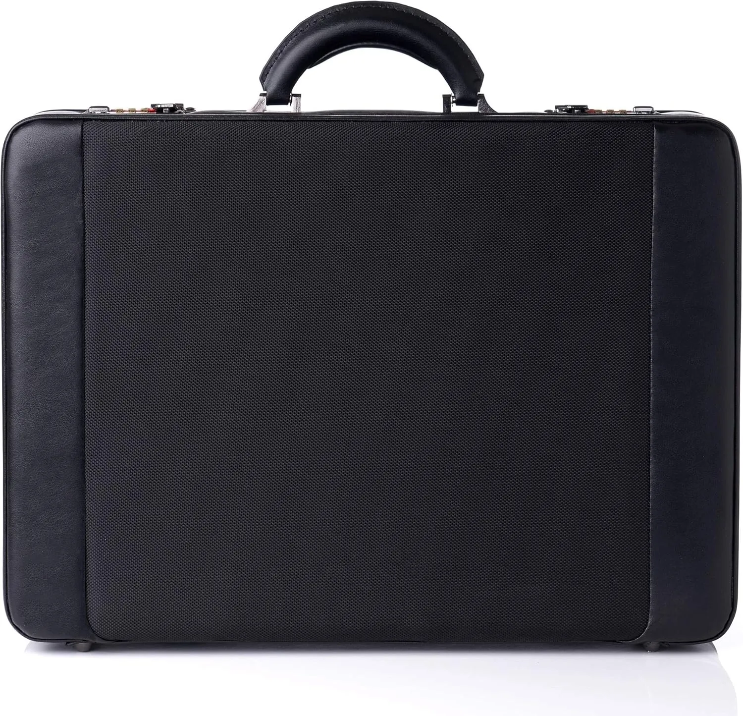 Alpine Swiss Mens Briefcase | Hard Side Business Case | Expandable Attache Case For Men | Dual Combination Locks | Padded Interior | Multi Organizer Pockets | Manufacturers Warranty