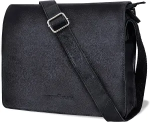 Antonio Valeria Albert Premium Leather Messenger Bag for Men