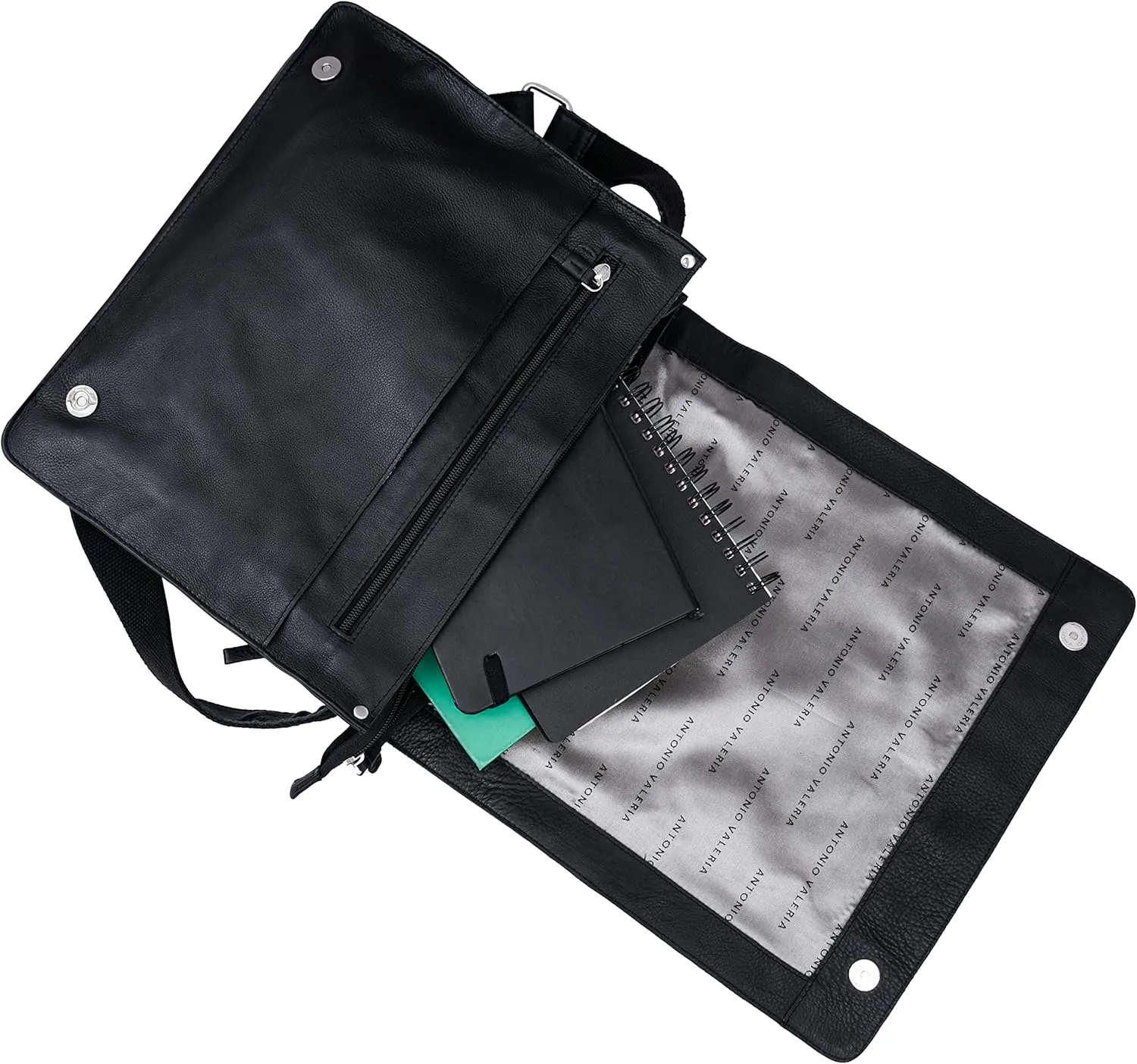 Antonio Valeria Albert Premium Leather Messenger Bag for Men