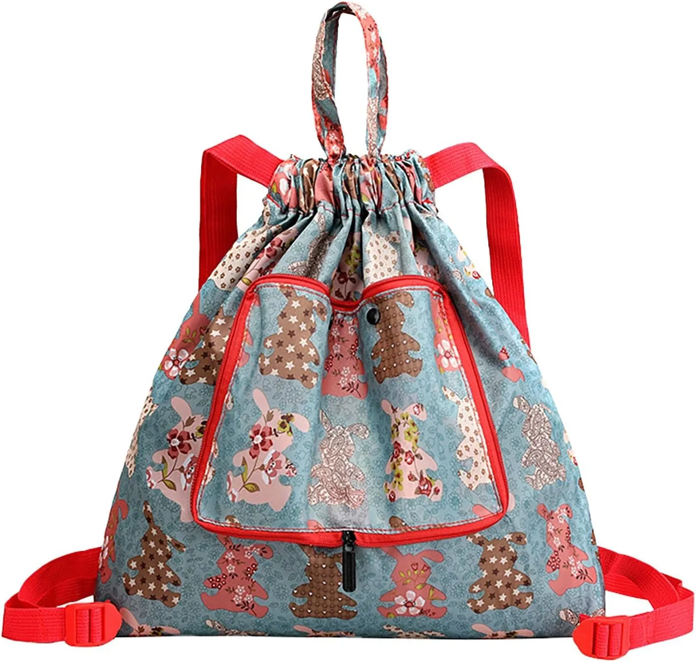 Beach Tote Bag Drawstring Seal Folding Sports Fitness Backpack Light Travel Day-Pack For Gym Outdoor Mens Beach Travel Y