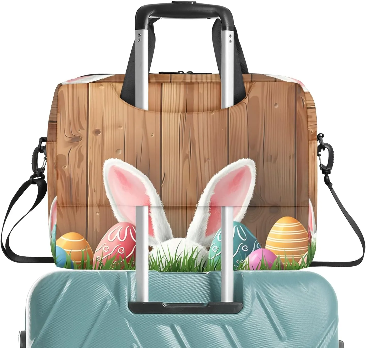Bunny Laptop Sleeve Case 14 15 15.6 inch, Bunny Laptop Briefcase Shoulder Bag Waterproof Travel Computer Cover Carrying Bags