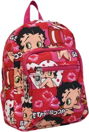Canvas Mini Backpack (Pink)