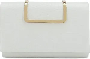 CHARMING TAILOR Small Crocodile Print Clutch Bag PU Alligator Handbag Womens Clutch Purse