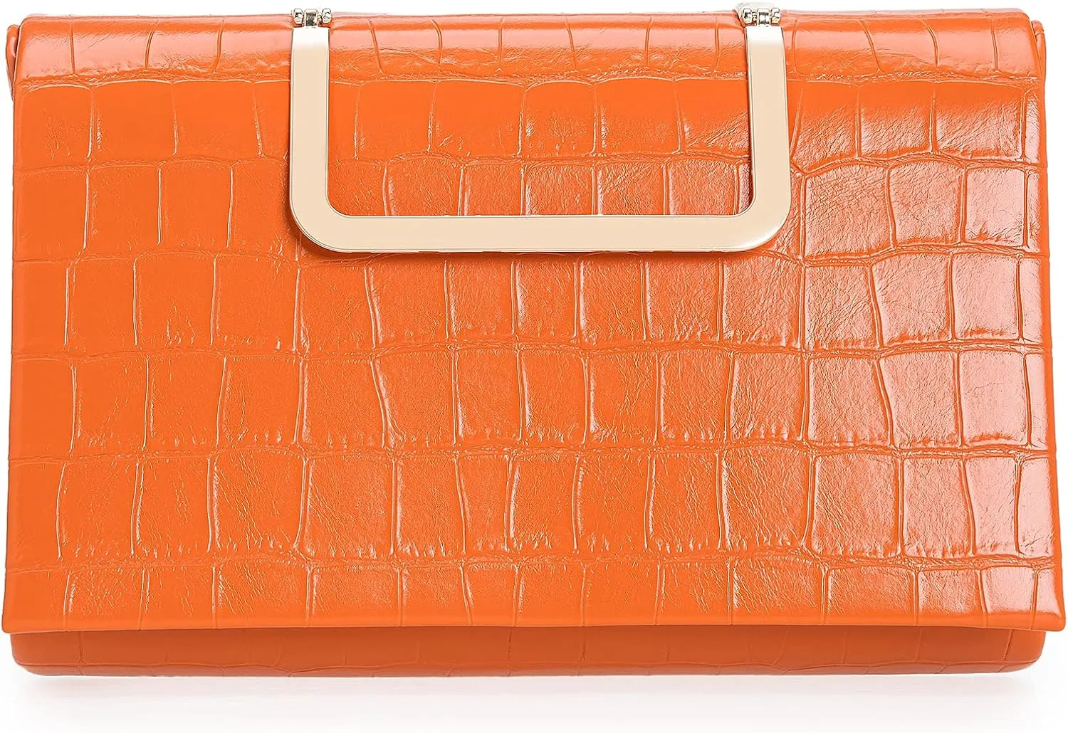 CHARMING TAILOR Small Crocodile Print Clutch Bag PU Alligator Handbag Womens Clutch Purse