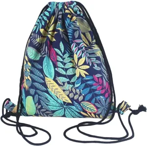 Fashion Gym Drawstring Travel Shoulder Bags Backpack Canvas Draw String Bucket Bag