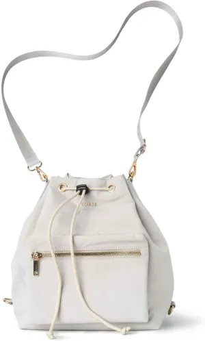 KEDZIE Aries Convertible Bucket Bag 3-Way Backpack Crossbody Strap Purse for Women