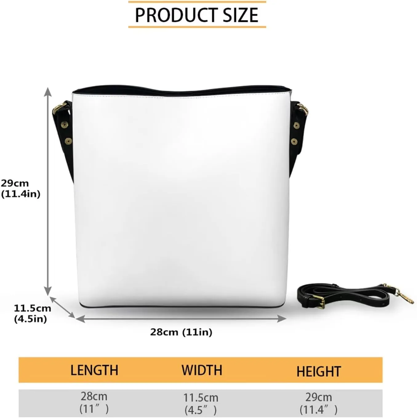 Leather Bucket Bags for Women Messenger Bag Matching Wallet and Keychain Accsessory 3 Pcs