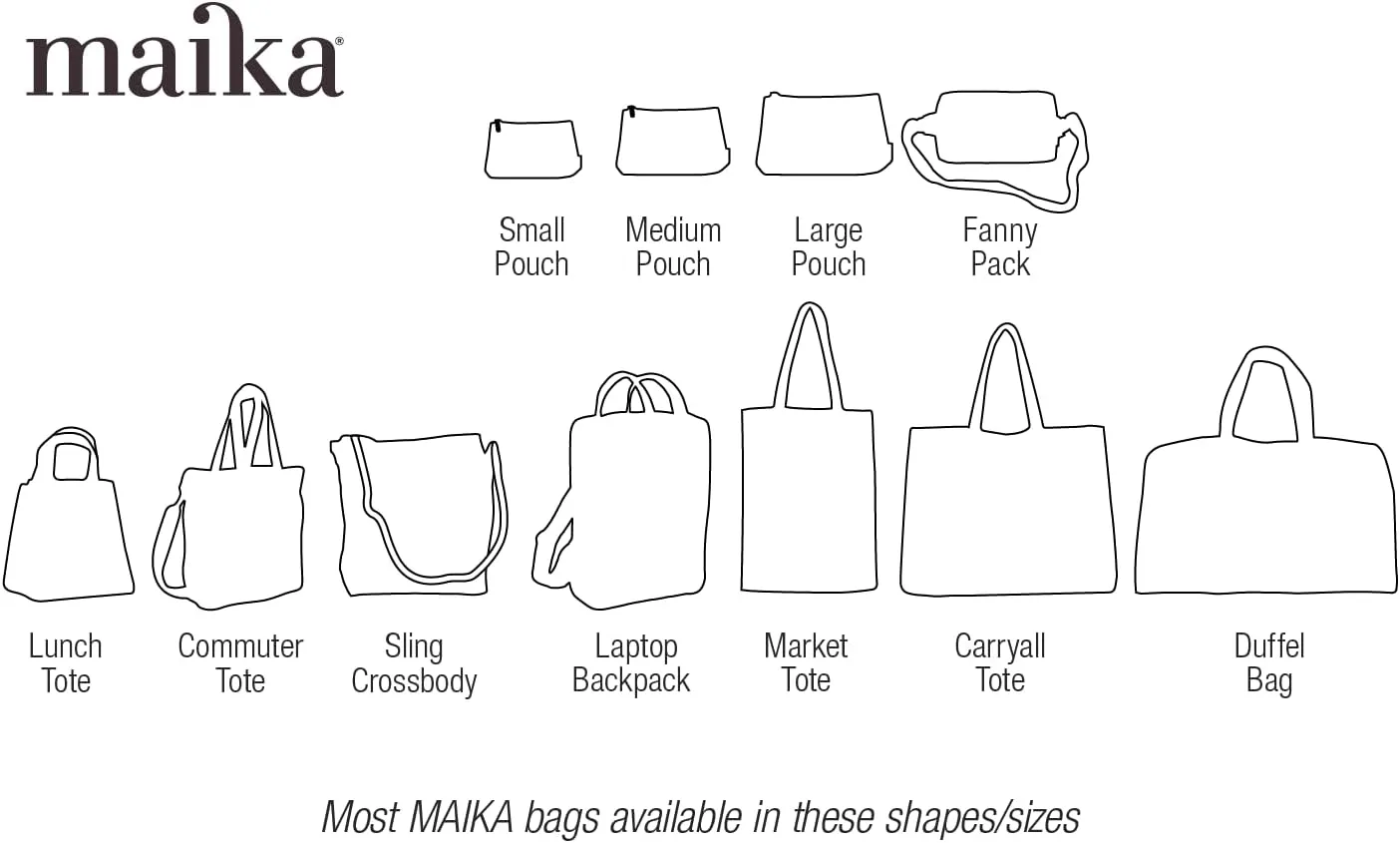 MAIKA Recycled Canvas Zippered Backpack, Nochi, Grey