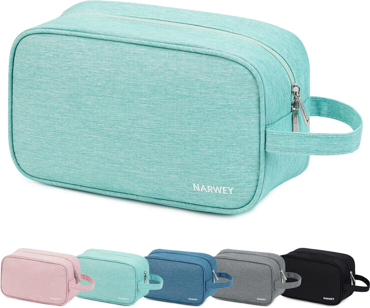 Narwey Travel Toiletry Bag for Women Traveling Dopp Kit Men Travel Bag for Toiletries Cosmetic Bag Makeup Bag Medicine Bag for Traveling