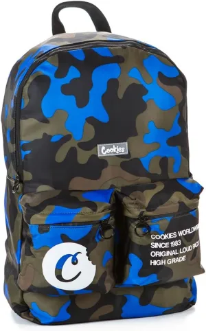 Orion Canvas Smell Proof Backpack -Navy Camo