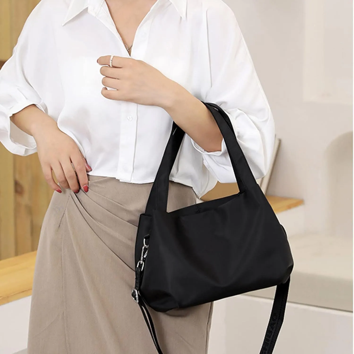 Puffer Quilted Shoulder Bag for Women Padding Shoulder Bag Puffy Hobo Trendy Tote 2025 Unisex Hobo