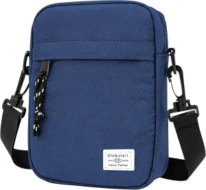 Small Crossbody Bag Shoulder Bag For Men, Women Mini Messenger Bag Water Resistant Satchel Bag for Work Travel