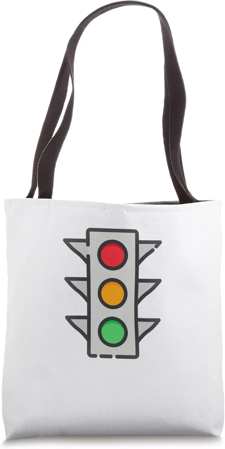 Traffic Signal Tote Bag