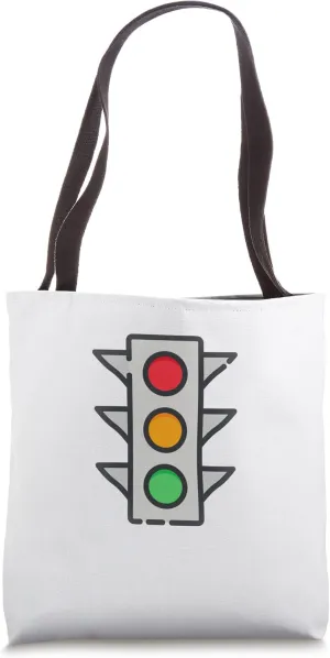 Traffic Signal Tote Bag Traffic Signal Tote Bag