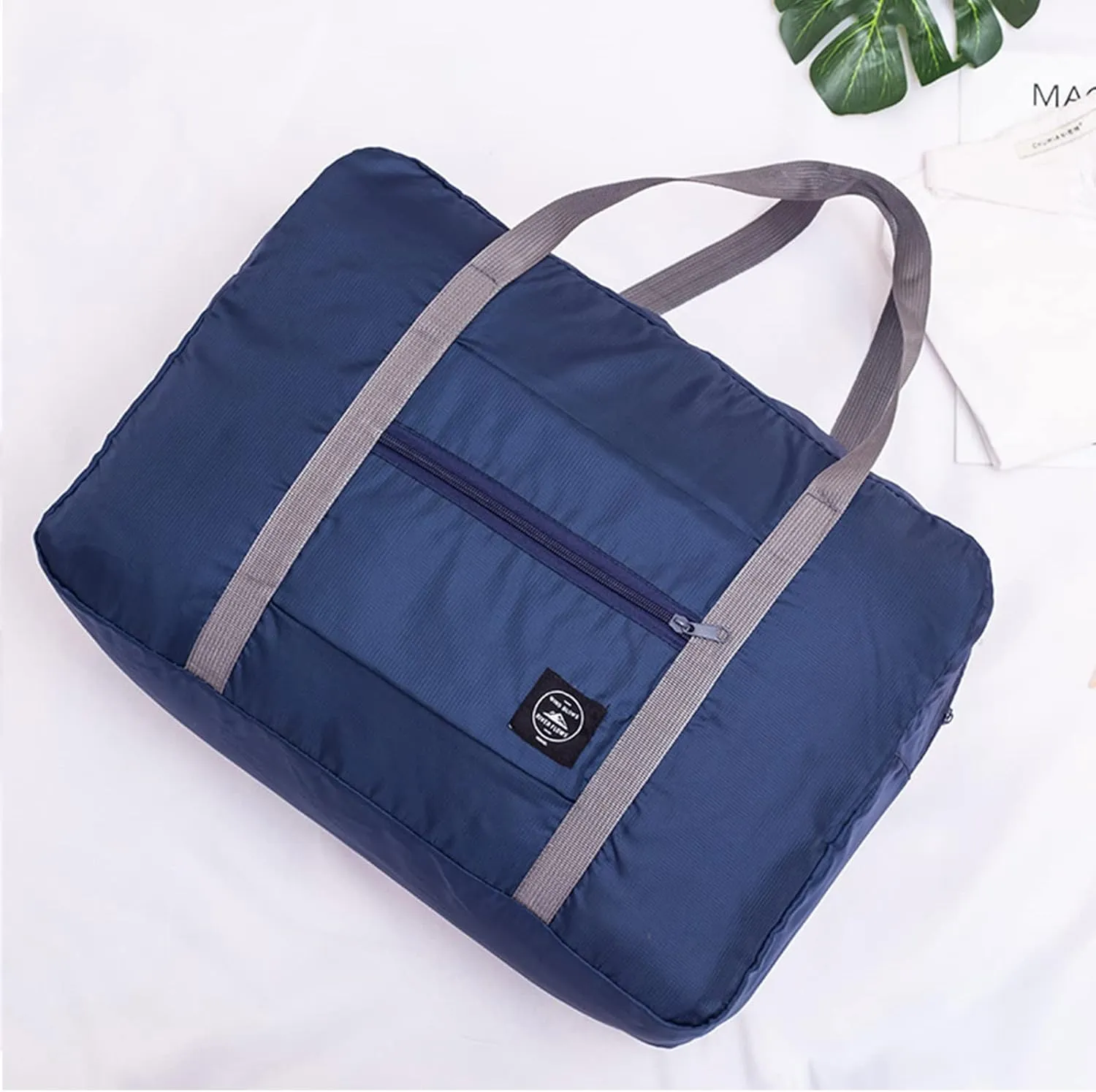 Travel Bag Foldable Travel Bag Tote Bag (Blue Pe bag)