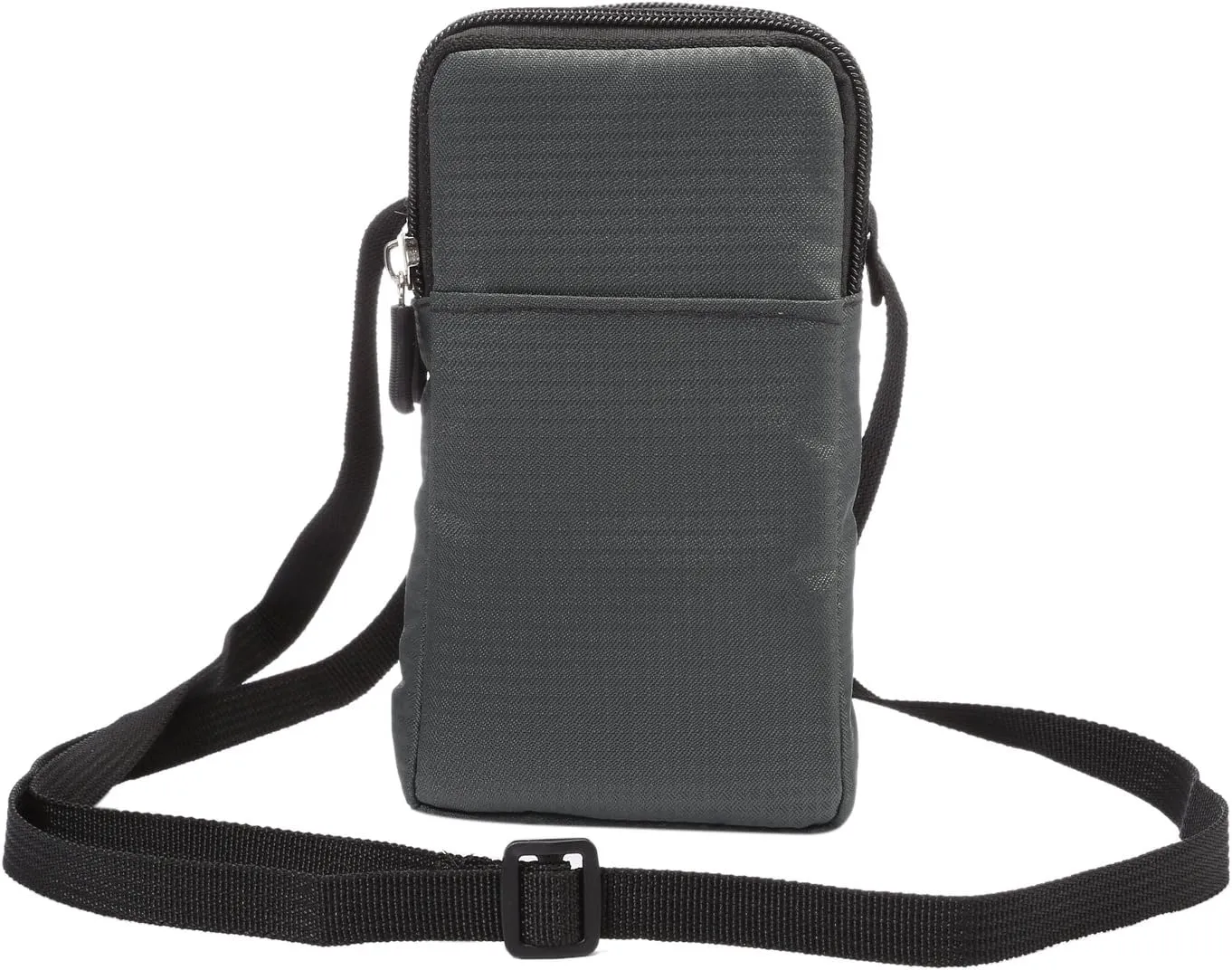 Vertical Phone Belt Purse, Cell Phone Shoulder Bag Mens, 6.9 Inch Mobile Phone Holster Waterproof Cellphone Pouch Neck Wallet Mini Crossbody Bag Outdoor Passport Packet with Carabiner and Belt Loop