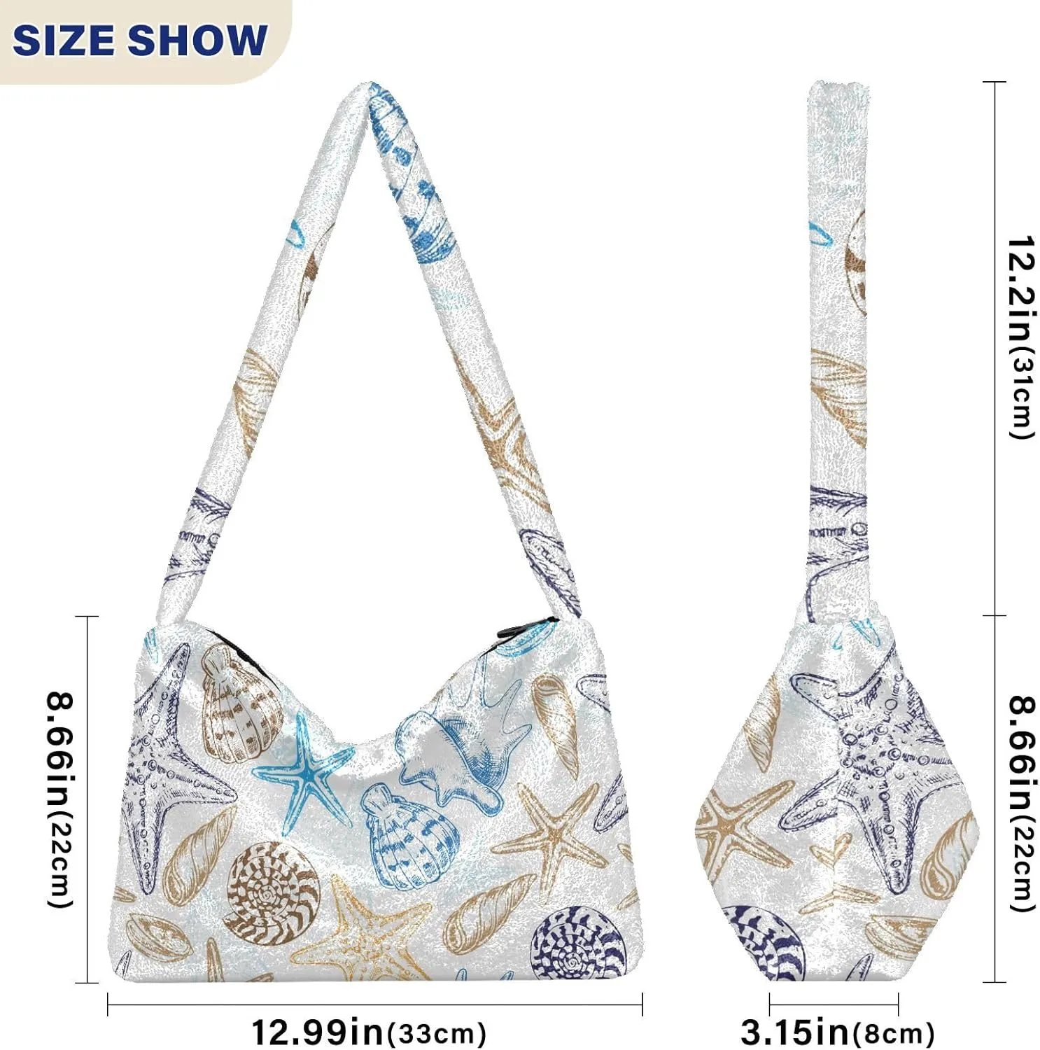 Women Boho Handbag Underarm Bag Tote Bag Shoulder Bag Crossbody Bag