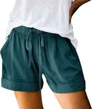 Womens Athletic Shorts Knee Length Bermuda Shorts Loose Fit Cargo Track Shorts Big and Tall Shorts Capris Pants